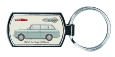 Ford Anglia 105E Deluxe Estate 1961-65 Keyring 4